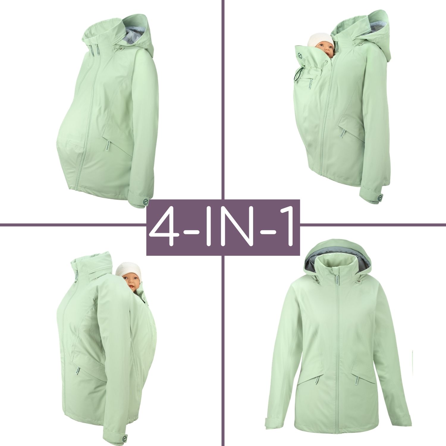 Veste de portage outdoor Explorer menthe S