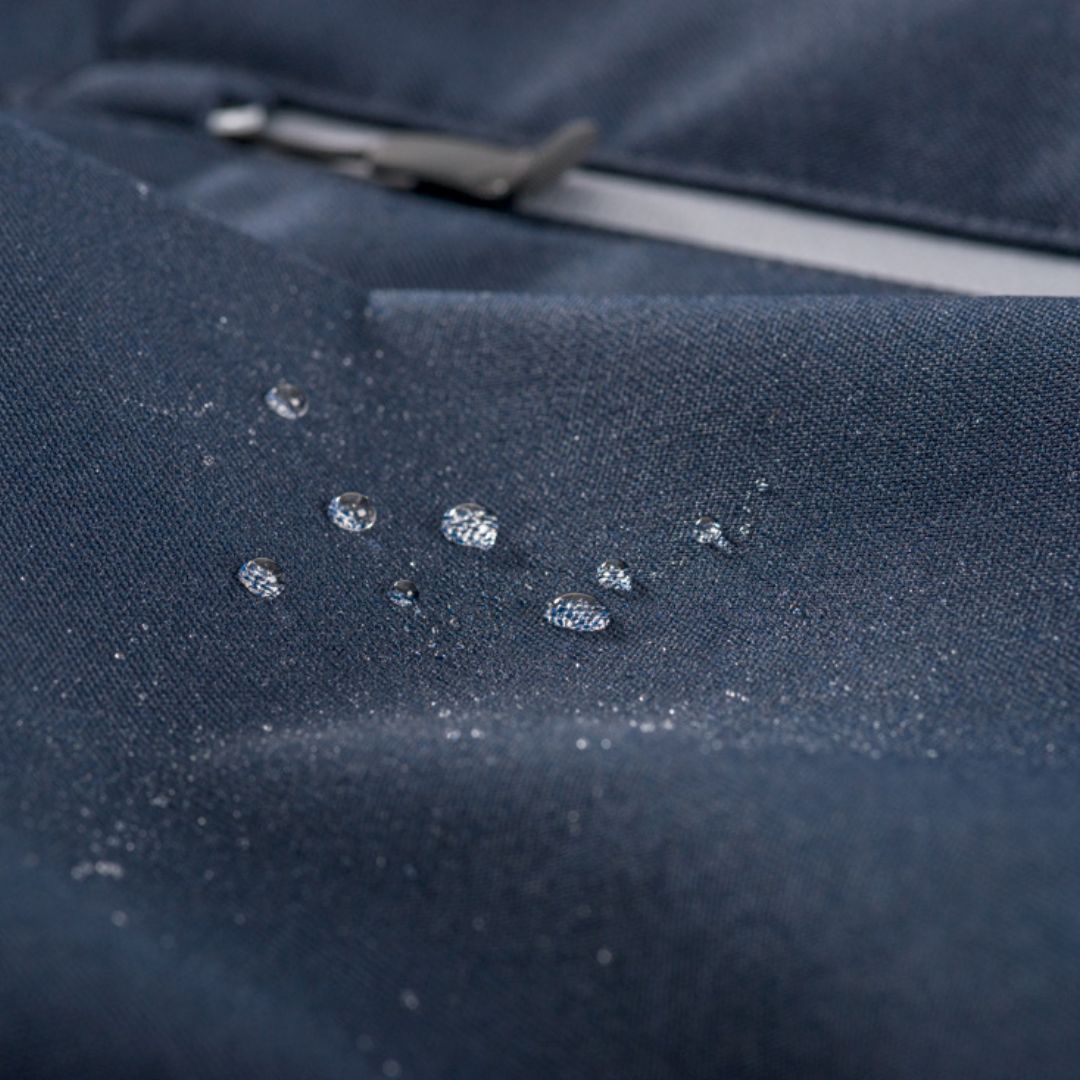 Wetterfeste Softshell Tragejacke Allrounder von mamalila in Navy, für die Schwangerschaft, zum Babytragen vor dem Bauch & auf dem Rücken und Solo