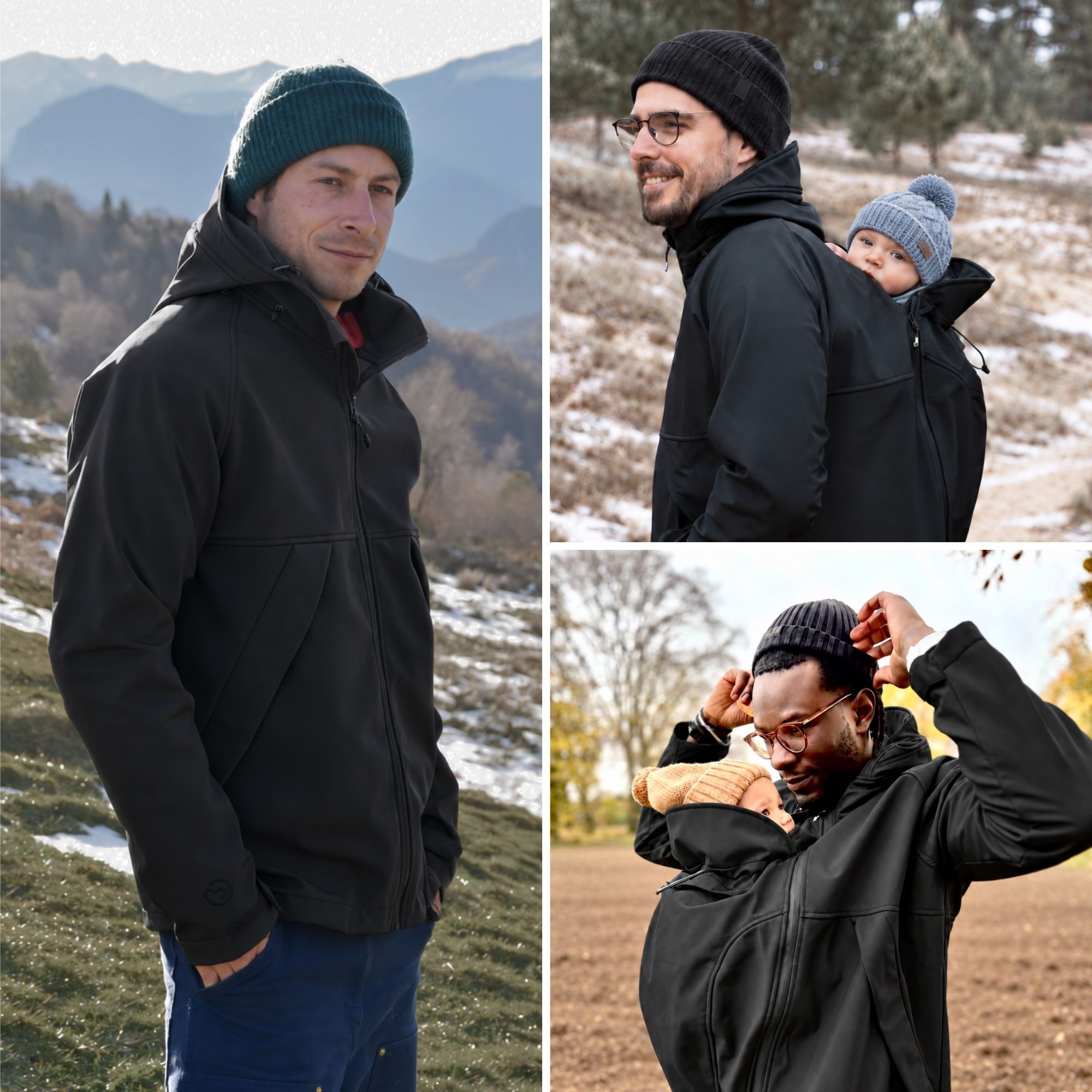 Veste de portage en softshell Allrounder d´hiver pour hommes
