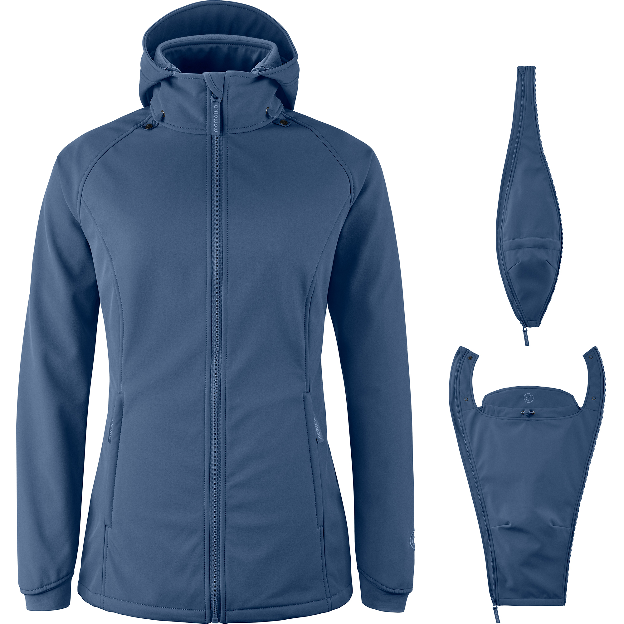 Veste de portage en softshell Allrounder fit navy M