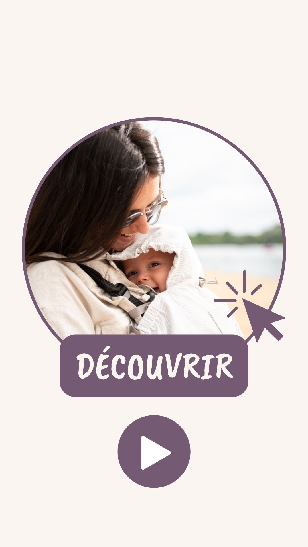 Découvre en vidéo notre couverture de portage anti UV