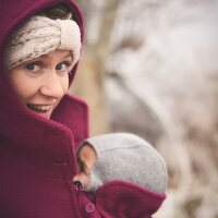 Hooded Babywearing Coat Vienna