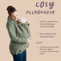 Allweather Babywearing Jacket Cosy Allrounder
