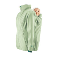 Softshell Babywearing Jacket Allrounder mint M