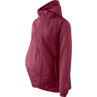 Softshell Babywearing Jacket Allrounder fit burgundy L