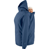 Softshell Babywearing Jacket Allrounder fit navy L
